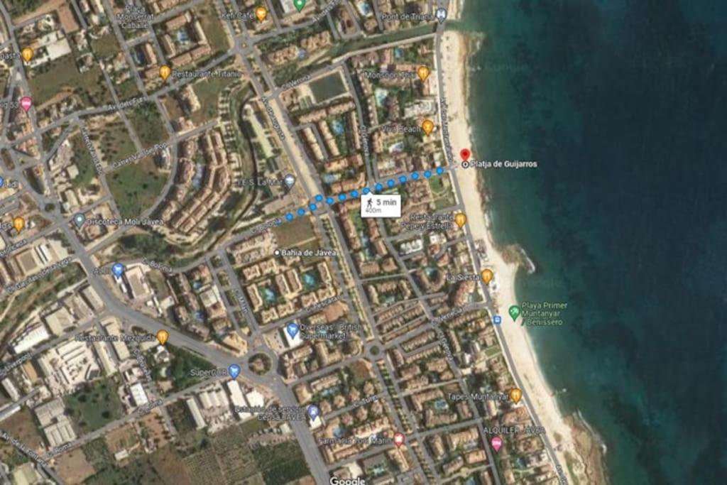 Javea Beach Blue House Exterior foto