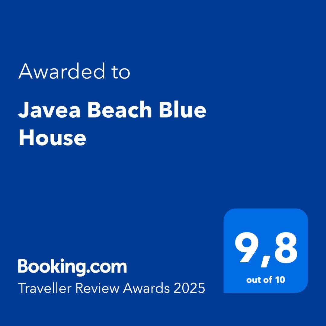 Javea Beach Blue House Exterior foto